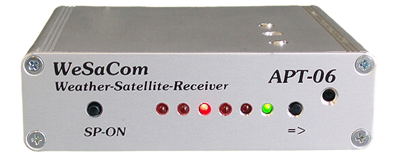 Front view of the APT-06 weather satellite receiver