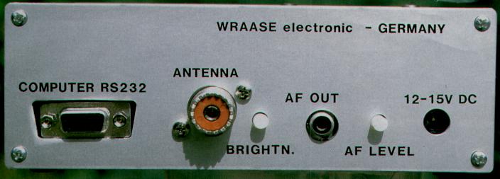 MR-9202 WRAASE electronic Wx Satelliten Empfänger